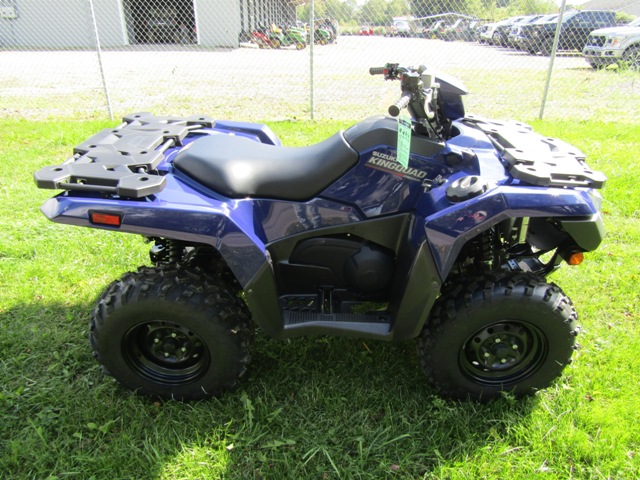 2023 Suzuki Lt--a 500 Axi King Quad Eps Blue 2-year Warranty 